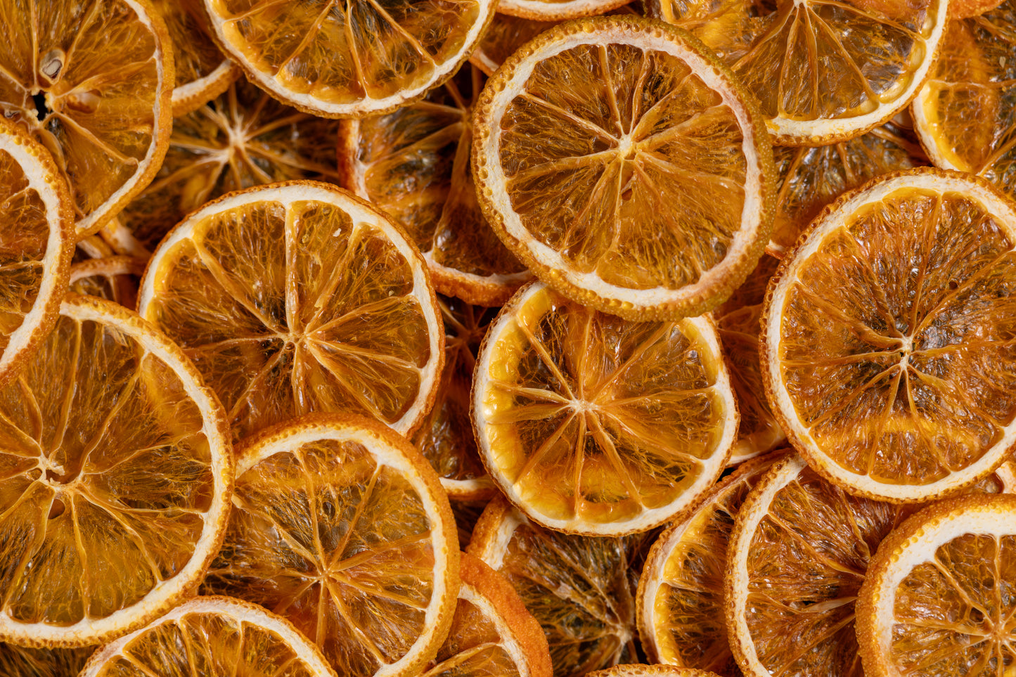 Dehydrated Navel Orange Garnish