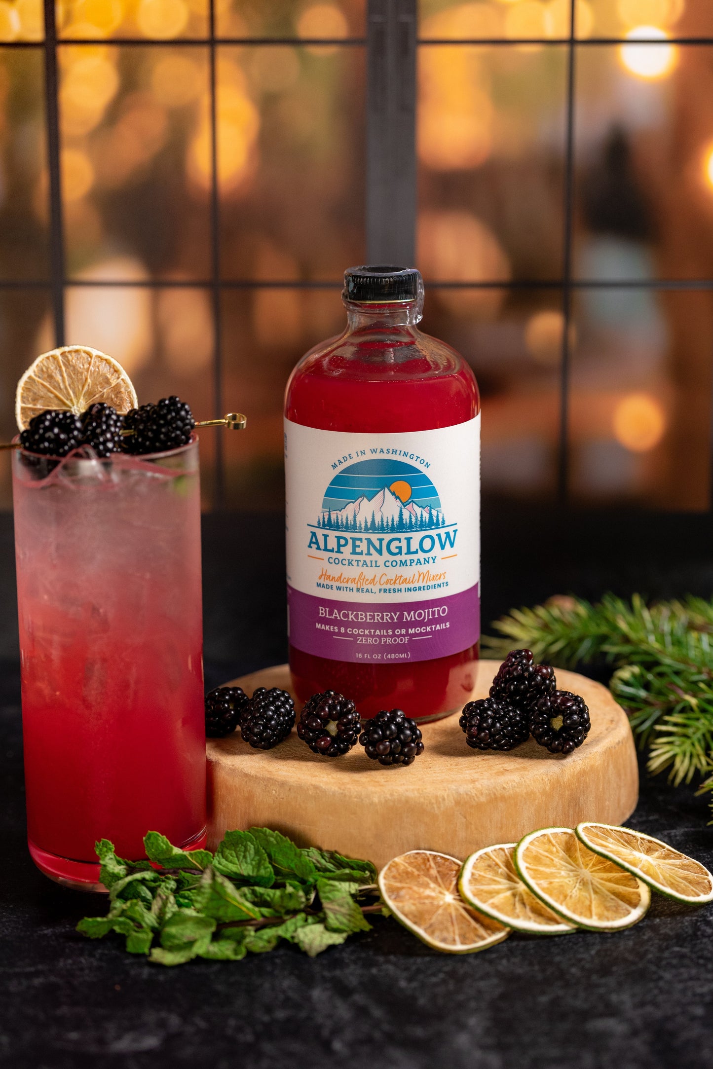 Blackberry Mojito Mixer