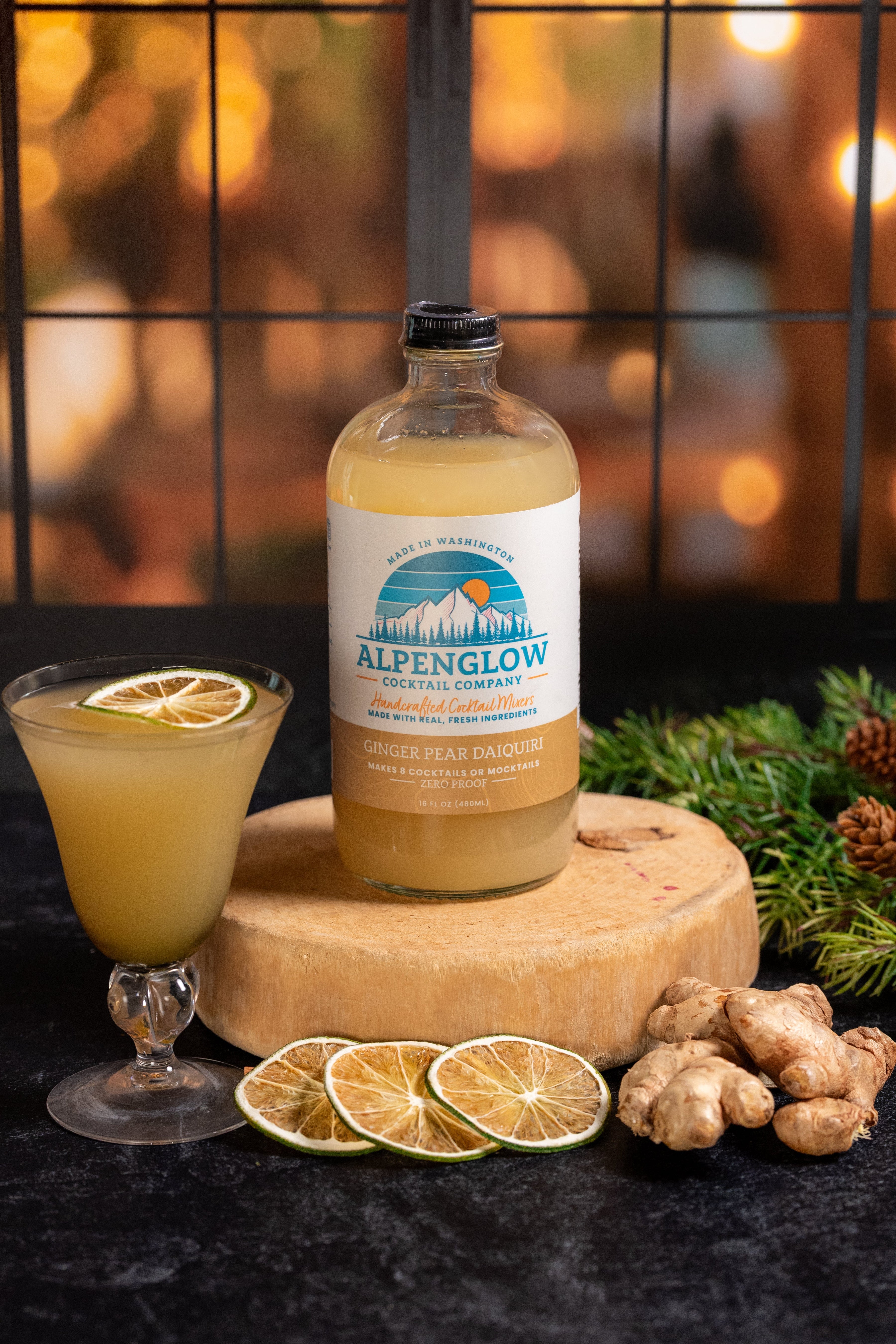 Ginger Pear Daiquiri – Alpenglow Cocktail Company