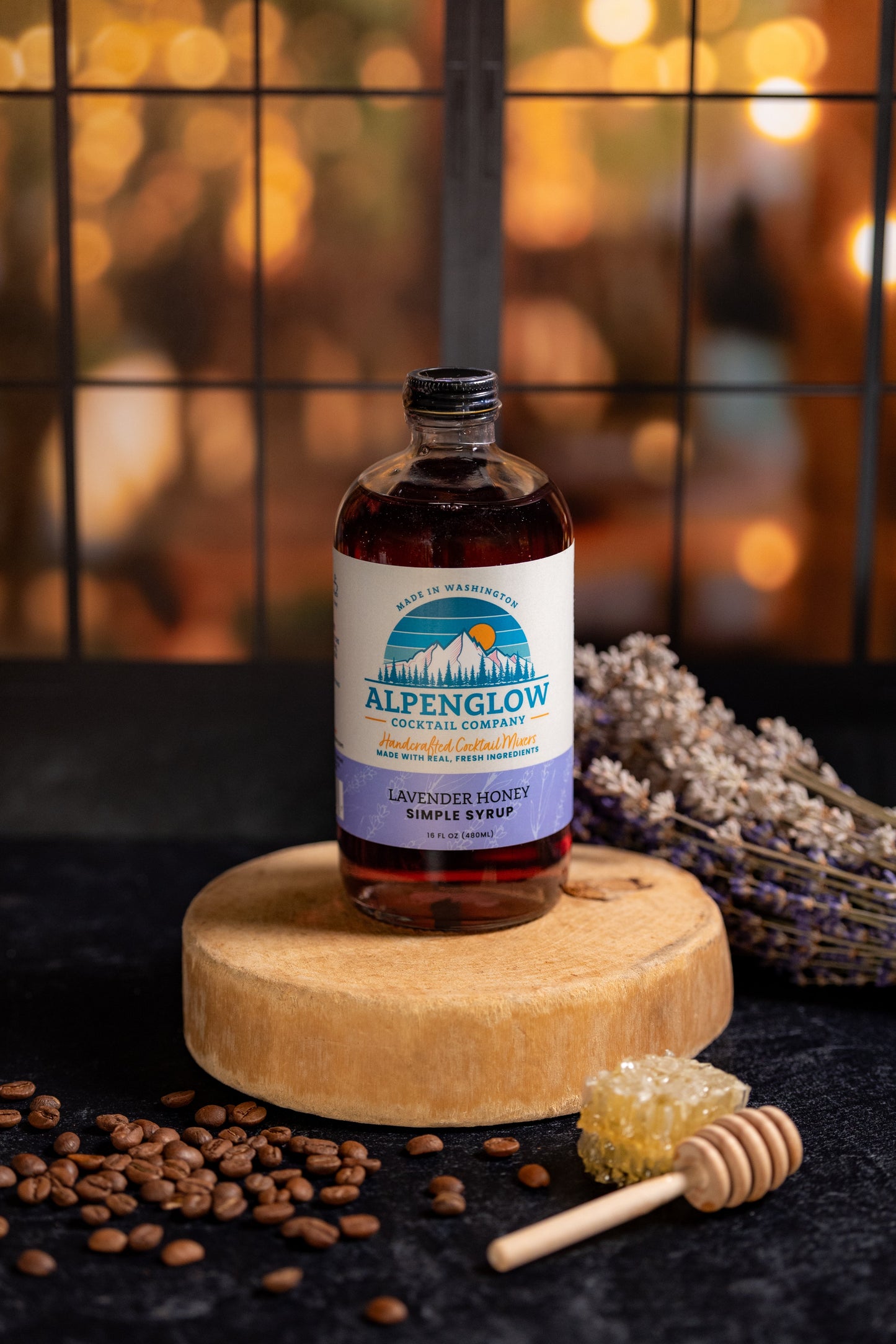 Lavender Honey Simple Syrup