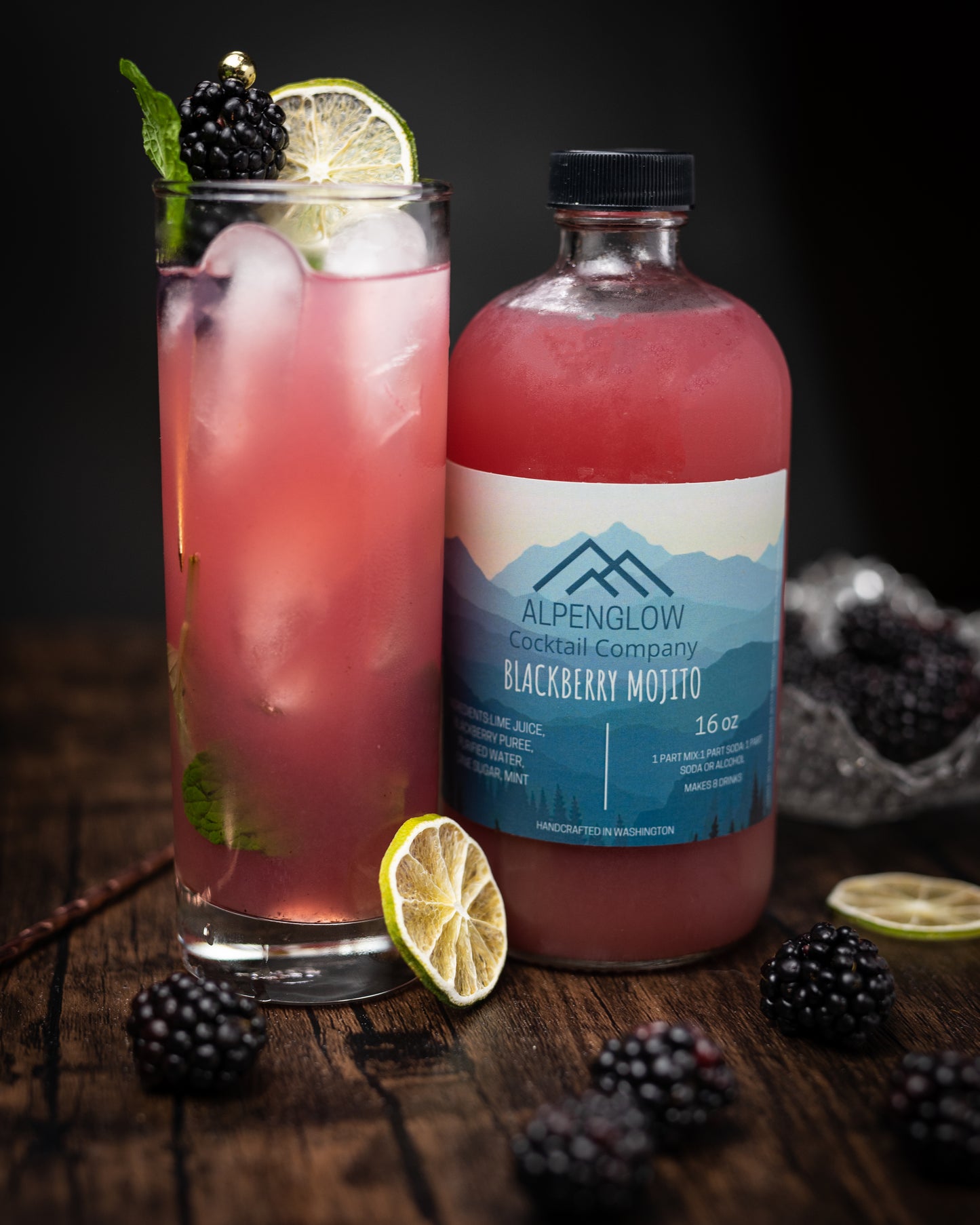 Blackberry Mojito Mixer