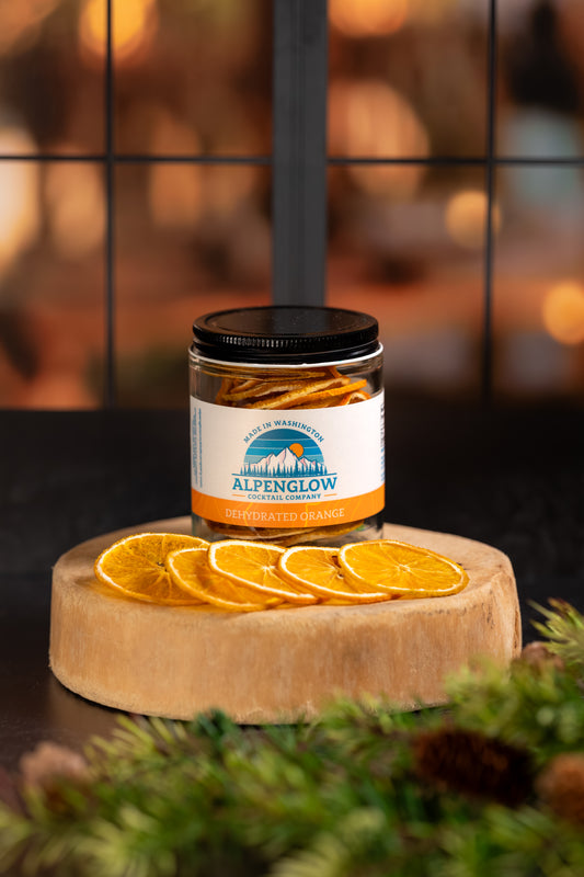 Dehydrated Navel Orange Garnish