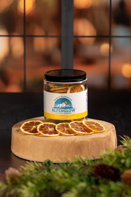 Dehydrated Lemon Garnish