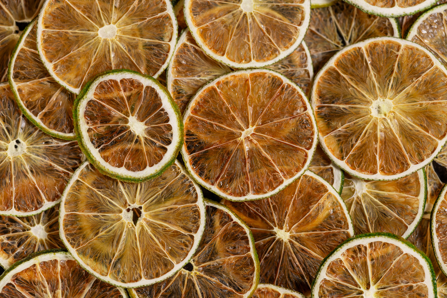 Dehydrated Lime Garnish