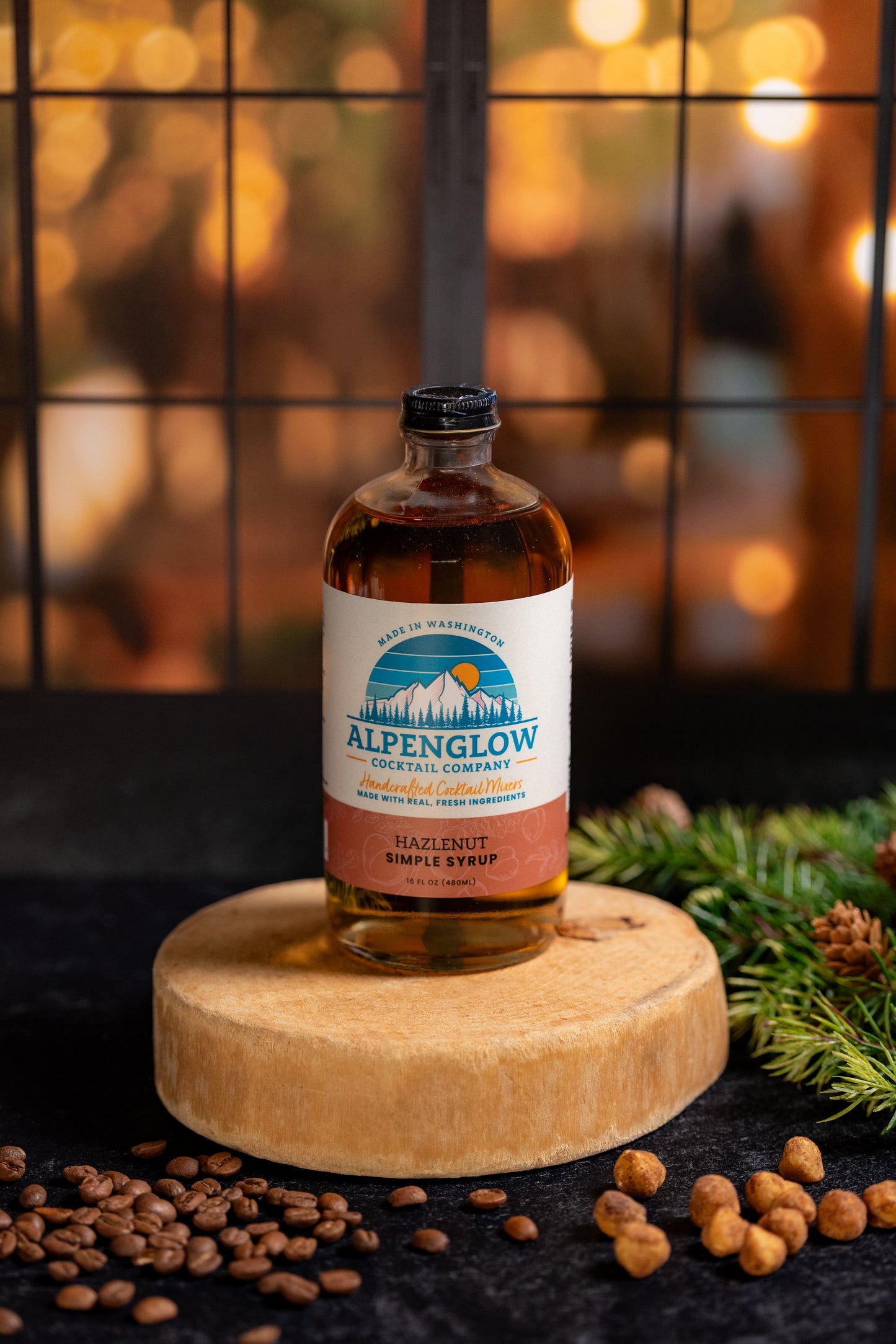 Hazelnut Simple Syrup