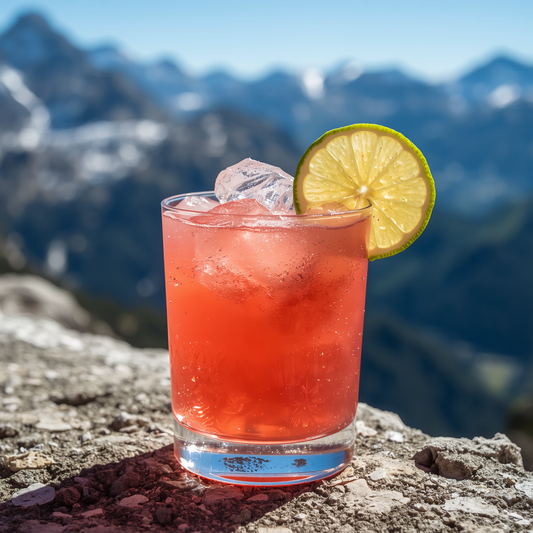 Guava lime spritz